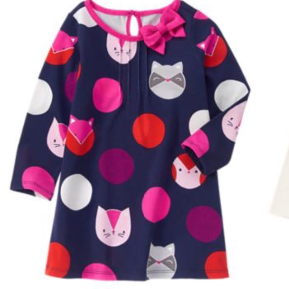 Gymboree 2 Piece Animal Polka Dot Dress 2T - Picture 7 of 7